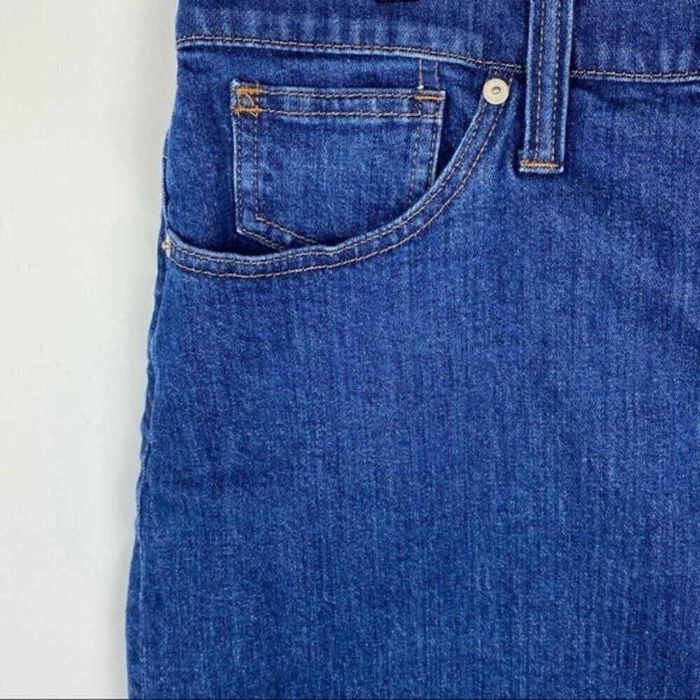 Madewell Denim Mini Skirt Womens Blue Size 32 5 Pocket Step Hem Edition Ladies - Picture 4 of 10